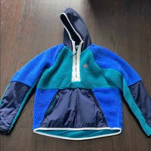 men’s nike 1/4 zip sherpa